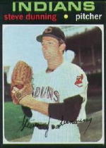 1971 Topps Baseball Cards      294     Steve Dunning RC